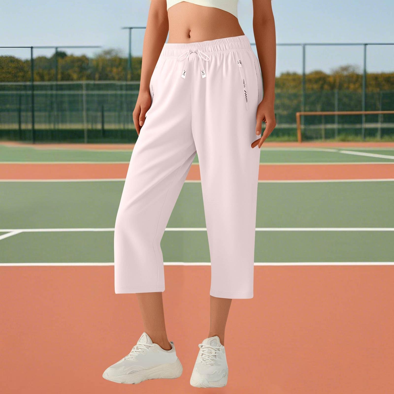 

Женские повседневные хлопковые и льняные однотонные длинные прямые брюки с эластичной резинкой на талии S розовый