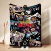 Angus Young Rock Guitar Blanket Camping Trip Soft And Comfortable Office Rest Blanket Bedroom Outdoor Plush Blanket