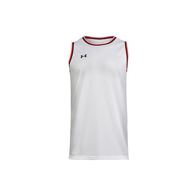 Logo Print Loose Knit Sports Breathable Casual Vest Unisex Vests White 21500101-100