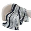 Coral Fleece Blanket Flannel Throw Soft Warm Striped Couch Bed Travel