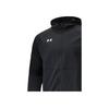 Under Armour SS22 Casual Sport Effen Kleur Ademend Met Capuchon Gebreide Jas Heren Jas Zwart 22500404-001