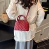 Trendy textured women's bag 2025 new crocodile pattern shell versatile shoulder underarm bag women's hand bag