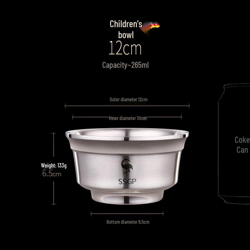 

Abay 12CM Stainless Steel Multi-Purpose Bowl (2-Pack)