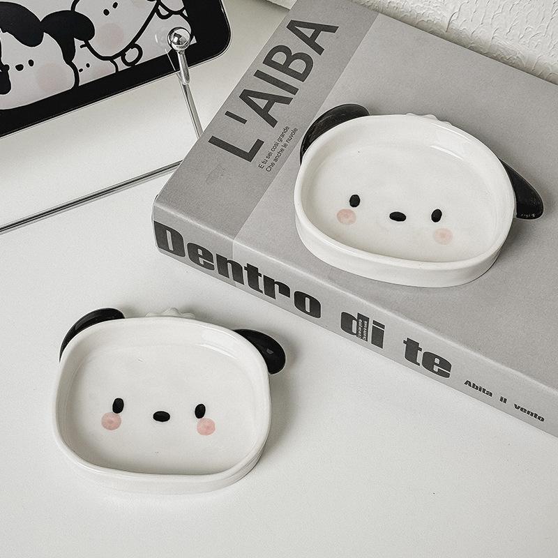 Cartoon Tier Gewürzschale Kunststoff Salat Dip Schale Kreativer Teller Snack Gewürzschale Teller Küchenbedarf Geschirr