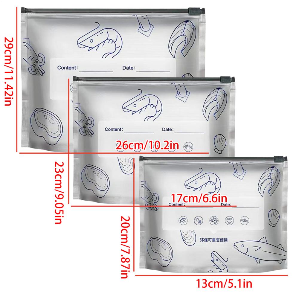 

Freezer Bags 30 Pieces Aluminum Foil Stand Up Reusable Aluminum Foil Sealable Storage Bags For Home Kitchen Refrigerator Freezer