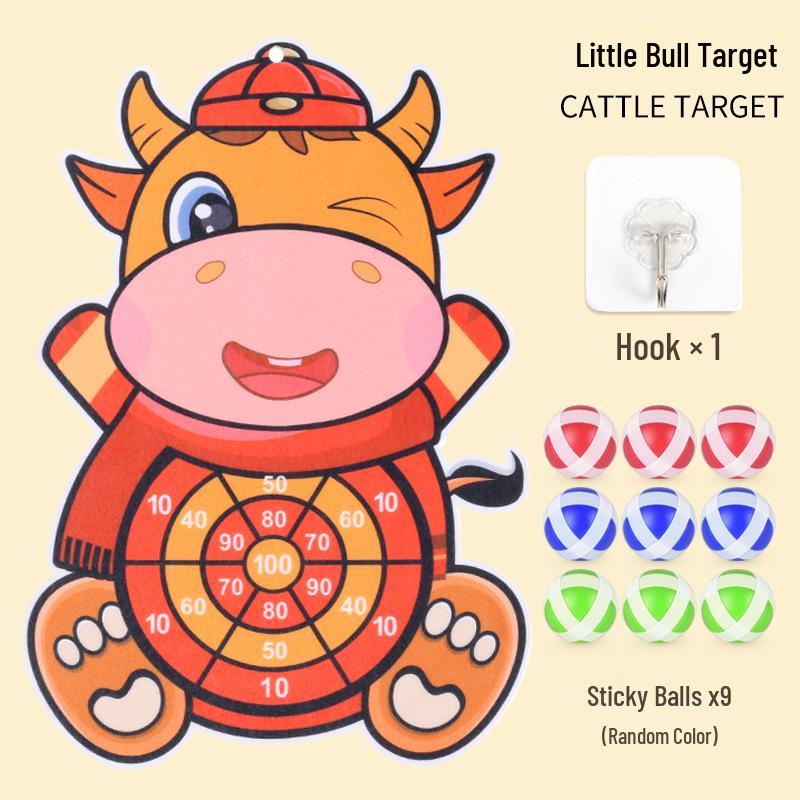 Children's Sticky Target Ball Dartboard: Parent-Child Interactive Educational Toy