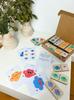 Wooden picture domino game for children with educational cards - Emotions