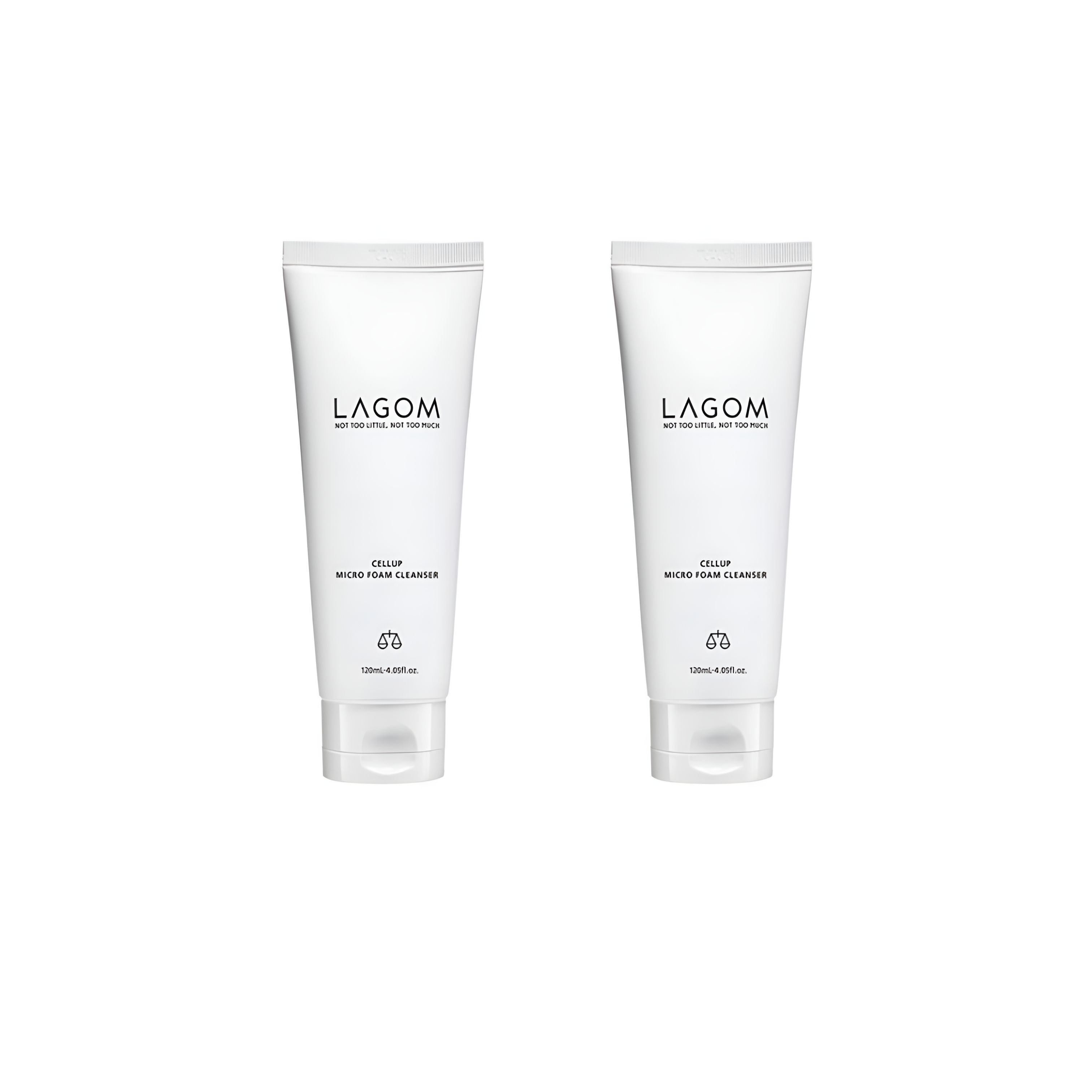 LAGOM Cellup Micro Foam Cleanser 1+1 Special Set (120ml + 120ml)
