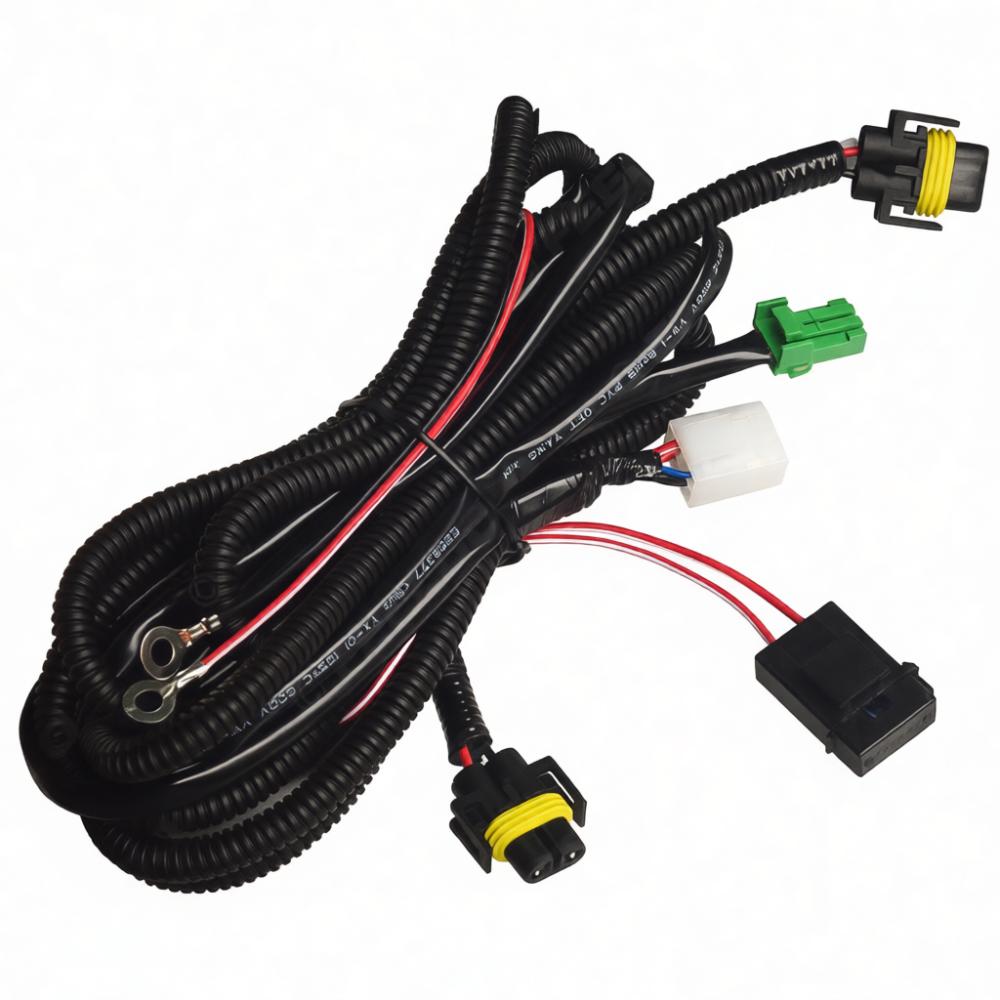 Reliable H11 Fog Light Wiring Relay Switch Kit For Old Honda Vehicle Front Driving Lamp Control Circuitry Replacement