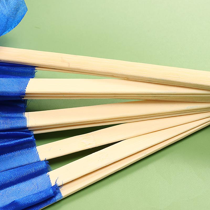 Prawa ręka 150 cm długości wachlarz do tańca Sprzedaj Pani Belly Gradient Color Dancer Ćwicz długie imitacje rekwizytów tanecznych Jedwabne wachlarze