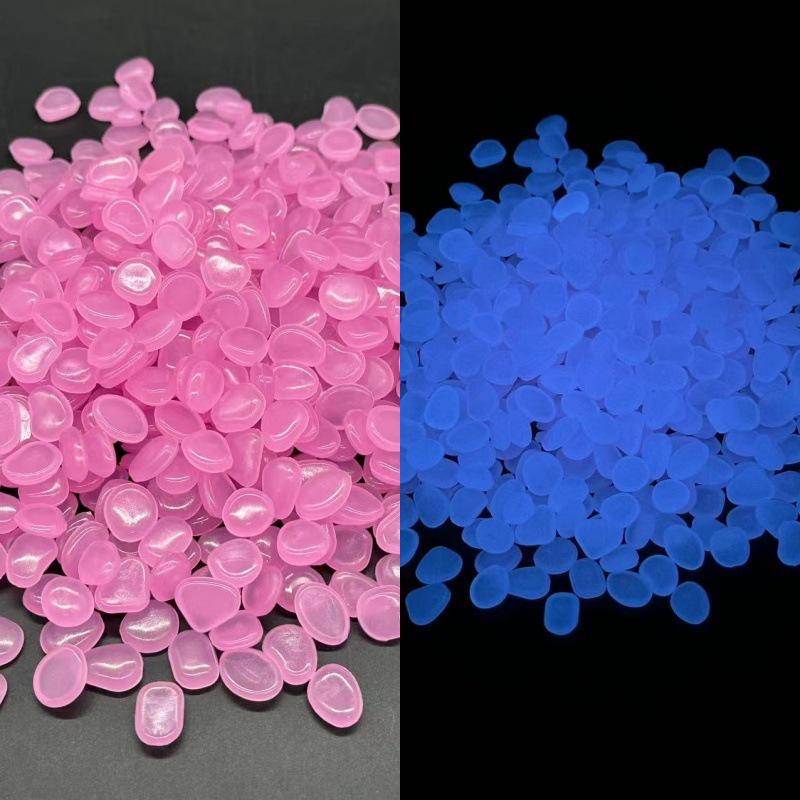 Medelstora Konstgjorda Lyser i Mörkret Stenar för Vas, Krukväxter och Akvarielandskap (1-1,5 cm)