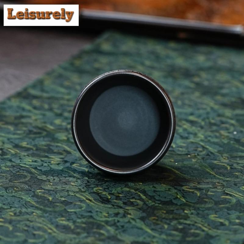 120ml Fioletowa glina Yixing Kubek do herbaty przyciągający bogactwo Estetyczna miseczka do herbaty Dzbanek Filiżanka do degustacji herbaty Filiżanka zapachowa Filiżanki mistrzowskie Jianzhan