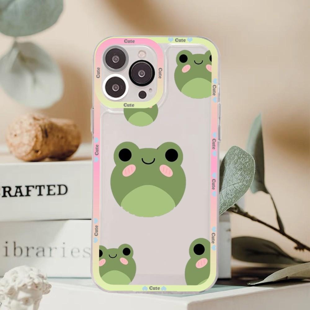

Frog cartoon drawing Phone Case For Redmi 7 8 9 A For Redmi Note 5 7 8 9 10 11 Pro Max 4G 5G Funfas Redmi 8