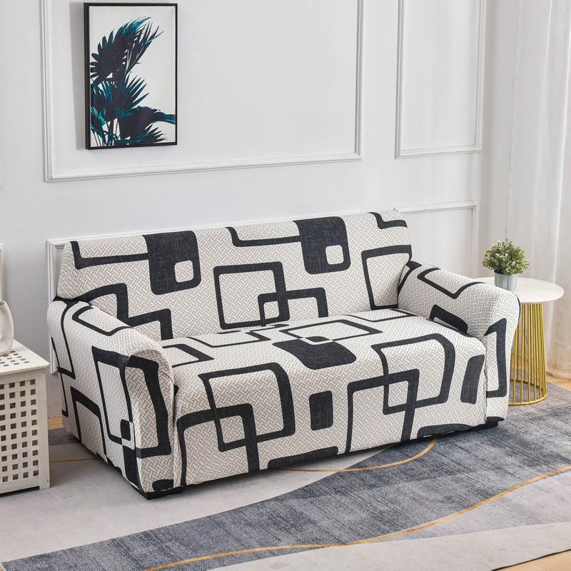Elastic Sofa Cover for Living Room Spandex Couch Cover Tight Wrap All-inclusive Sectional Furniture Slipcovers 1/2/3/4 seater