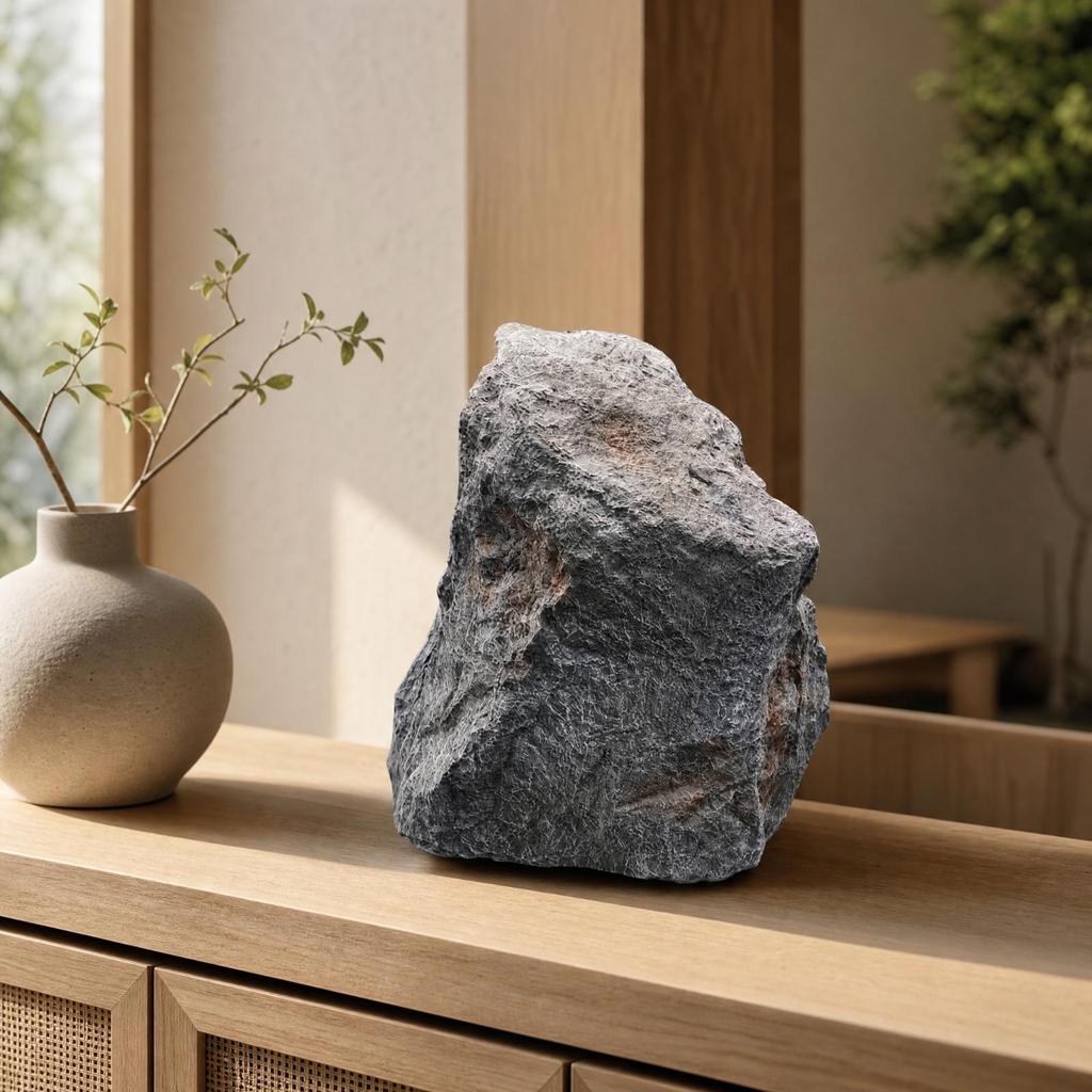 Artificial Decorative Rock Versatile Foam Faux Textured Fake Stone Portable