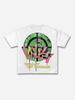 2026 Nouveau t-shirt d'été unisexe coupe ample col rond épaules tombantes décontracté tendance et à la mode style streetwear
