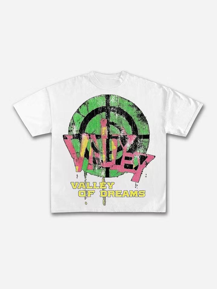 2026 Nouveau t-shirt d'été unisexe coupe ample col rond épaules tombantes décontracté tendance et à la mode style streetwear