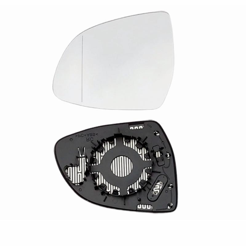 Compatible with 18-23 BMW X3 G08, X4, X5 G05, X6, X7: Rearview Mirror Lens, Cover, and Frame.