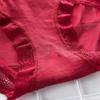 FF3127 See Through Sexy Cheeky Lingerie Women's Underwear Bow Lace Hipster Panty Brief Girls Ladies Panties Lace Women Panties