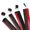 Car Door Seal Strip Auto Rubber Door Sealing Strips Car Door Protector Door Guard Noise Insulation Soundproof Z P D Type Seals