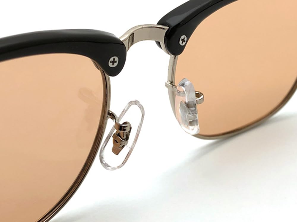 POLARIZED SIRMONT BROW SUNGLASS Sirmont Brow BLACK x LIGHT BROWN [SPEED ADDICT] (Polarized Sunglasses)