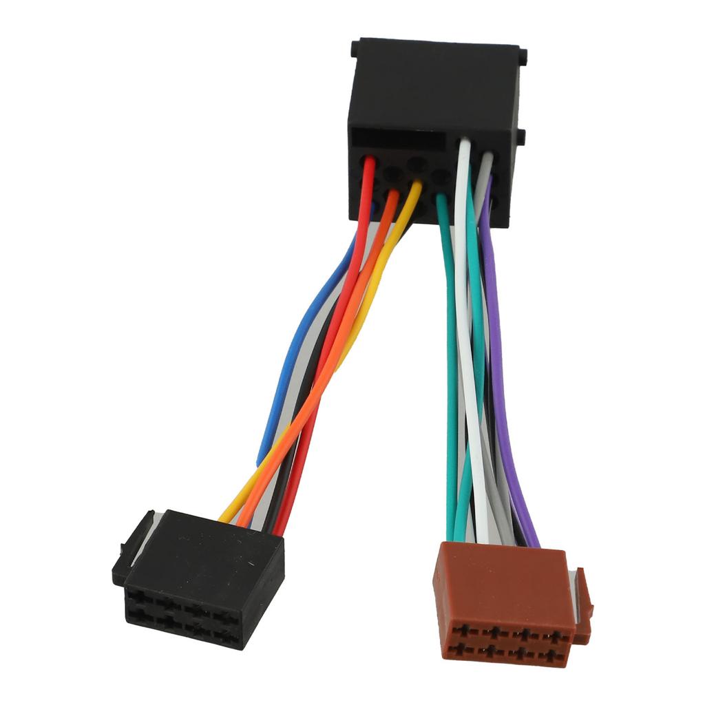 Car Accessories Wiring Harness Anti-Corrosion Direct Installation ABS Material Reliable Performance Car Audio Setup