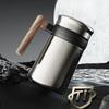 500Ml Large-capacity Pure Titanium Office Cup Handle Coffee Cup High-end Gift Cup for Men and Women