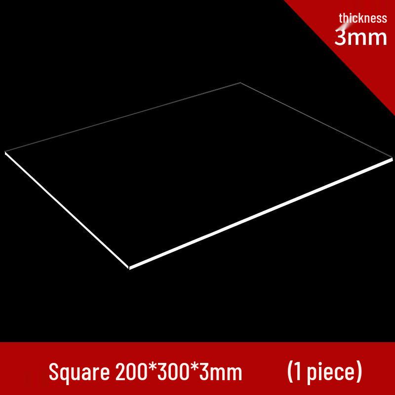 Clear Acrylic Sheet for DIY, Laser Cutting & Model Making