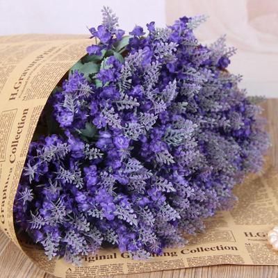 1 Bund künstlicher Provence-Lavendel, 10 Köpfe, Lavendel-Hochzeitsstrauß für Zuhause, Hochzeit, Hofdekoration, Muttertagsgeschenk