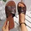 Fashion Plus Size Shoes for Women Summer Lightweight Slippers Women Flat Outdoor Beach Slippers Female Outdoor Sexy Sandals Slides Women