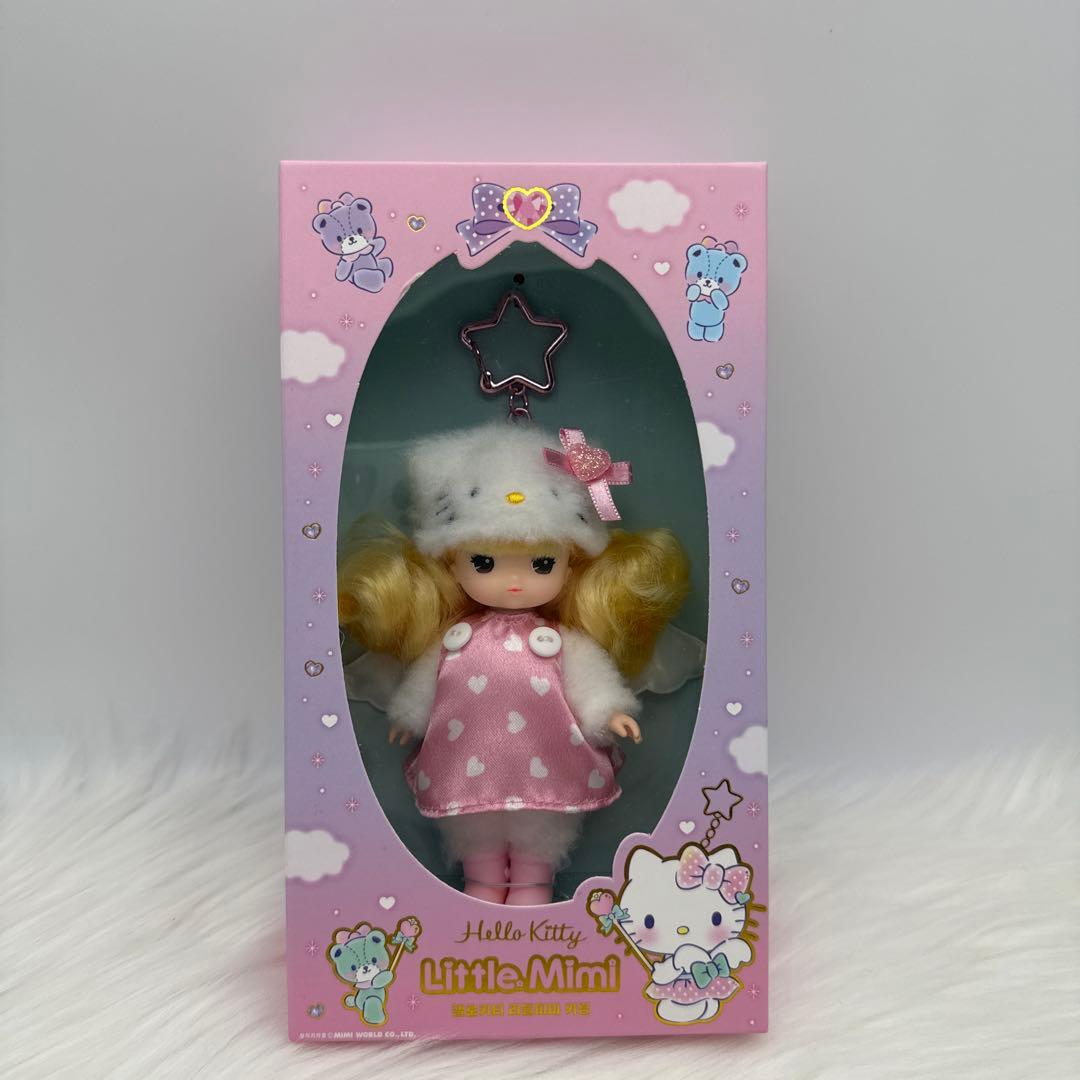 

[Б/У] Корейский эксклюзивный брелок-кукла Sanrio Little Mimi, коллаборация ILLIT Wonhee
