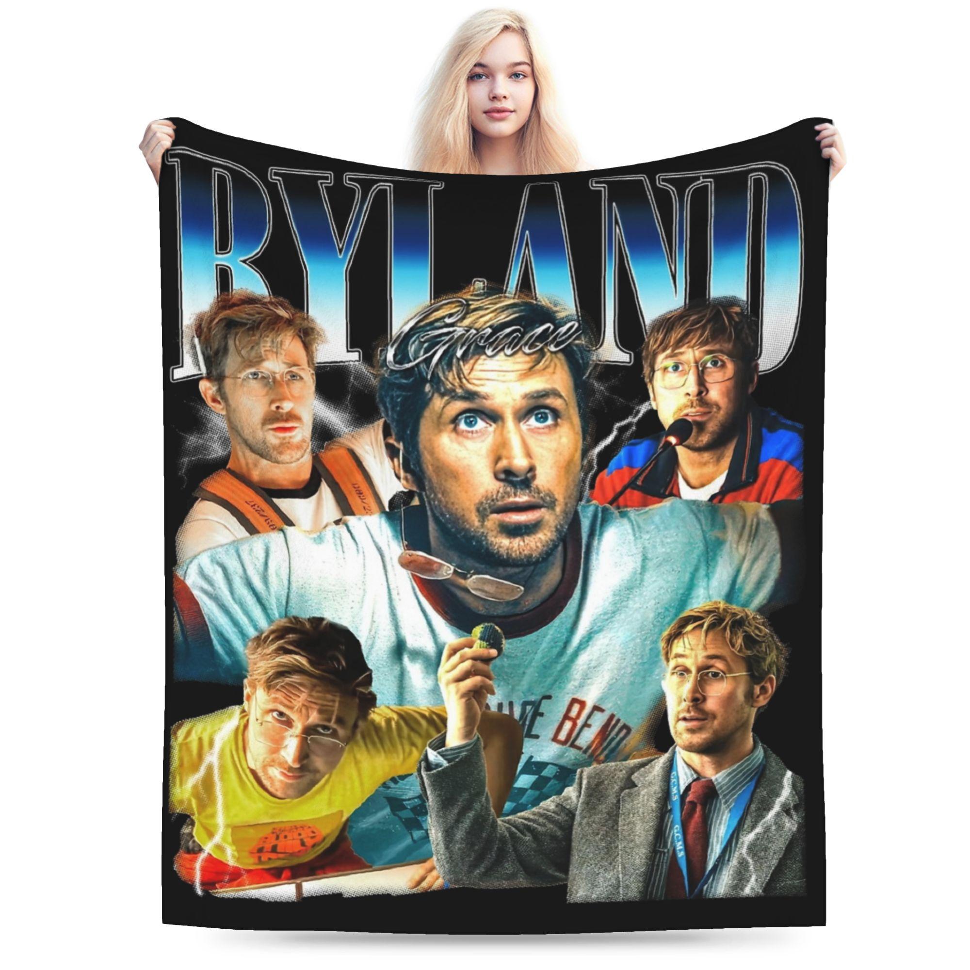 Ryland Grace Project Hail Mary Blanket Flannel Textile Decor Ryan Gosling  Ultra-Soft Throw Blanket for Bed Bedding Throws 75X95CM