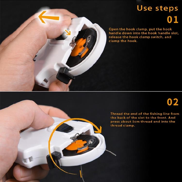 Automatic Fishing Hook Tier Machine Avoid Fishing Line Damaged by Hook Sturdy