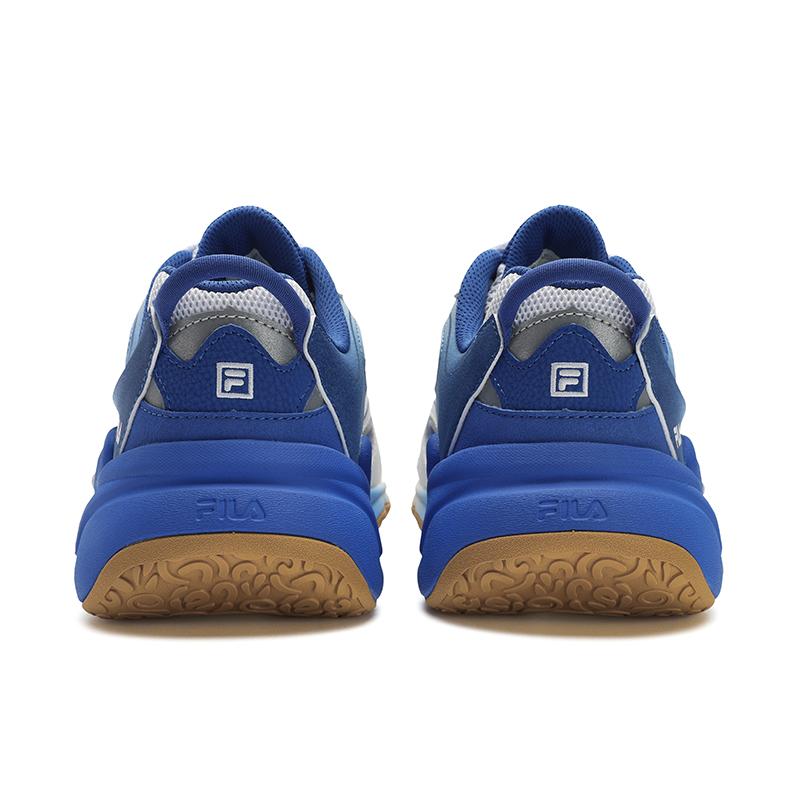 Fila Blur 2025 Fashion Trend Versatile Color Block Supportive Lifestyle Casual Shoes Men Casual Shoes White Blue F12M532120FWA