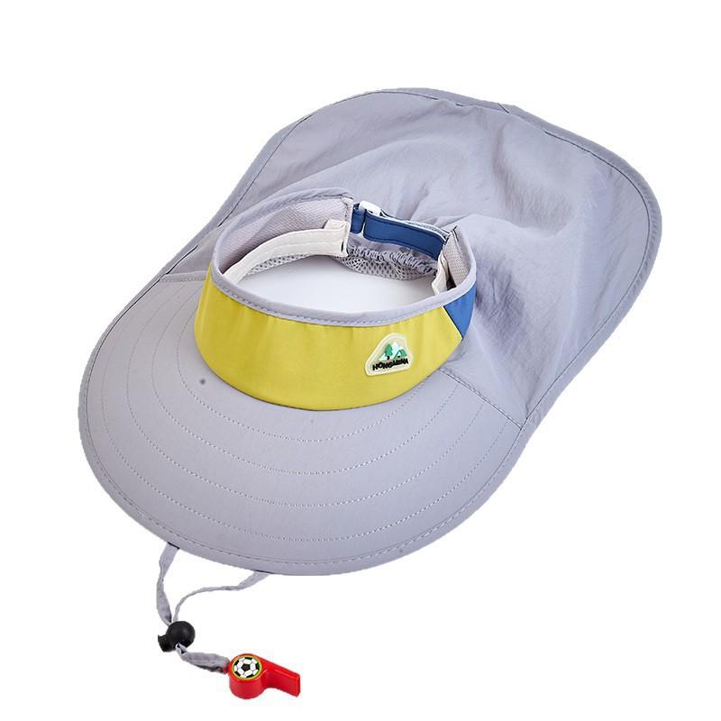 Big brim sun hat sun hat UV protection children's hat girls summer baby boy empty top sun hat
