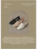 ZHR Women's Thick Heel Square Toe Loafers - Summer 2023 British Style Slip-on Leather Shoes