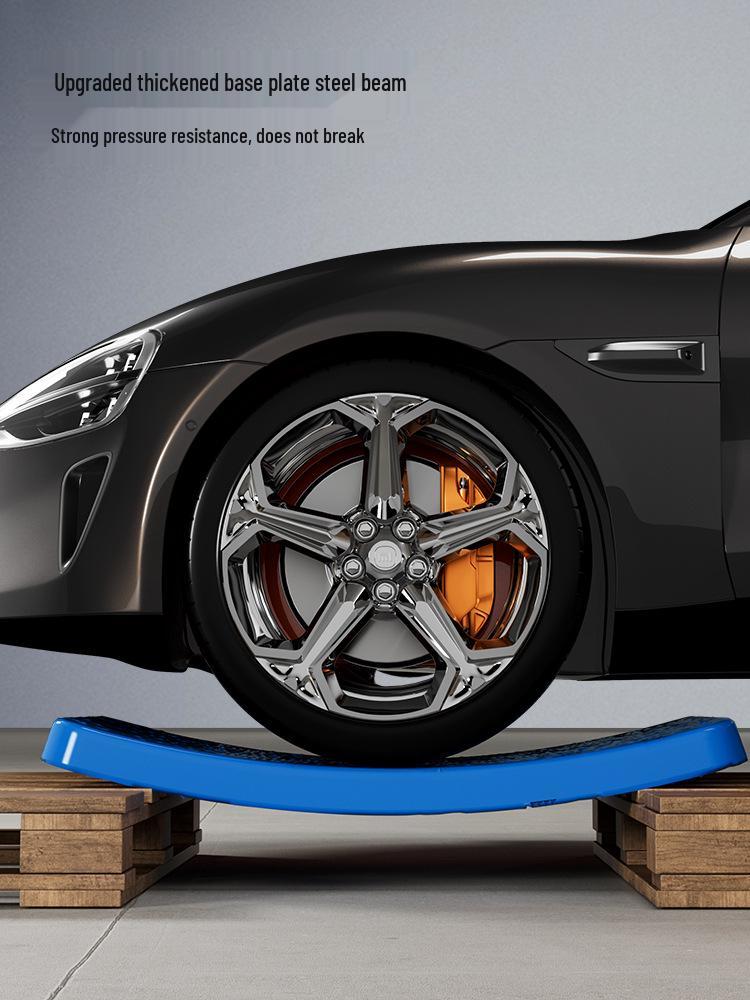 Silent Folding Flatbed Hand Truck - Portable Thickened Plastic Cart for Household Use