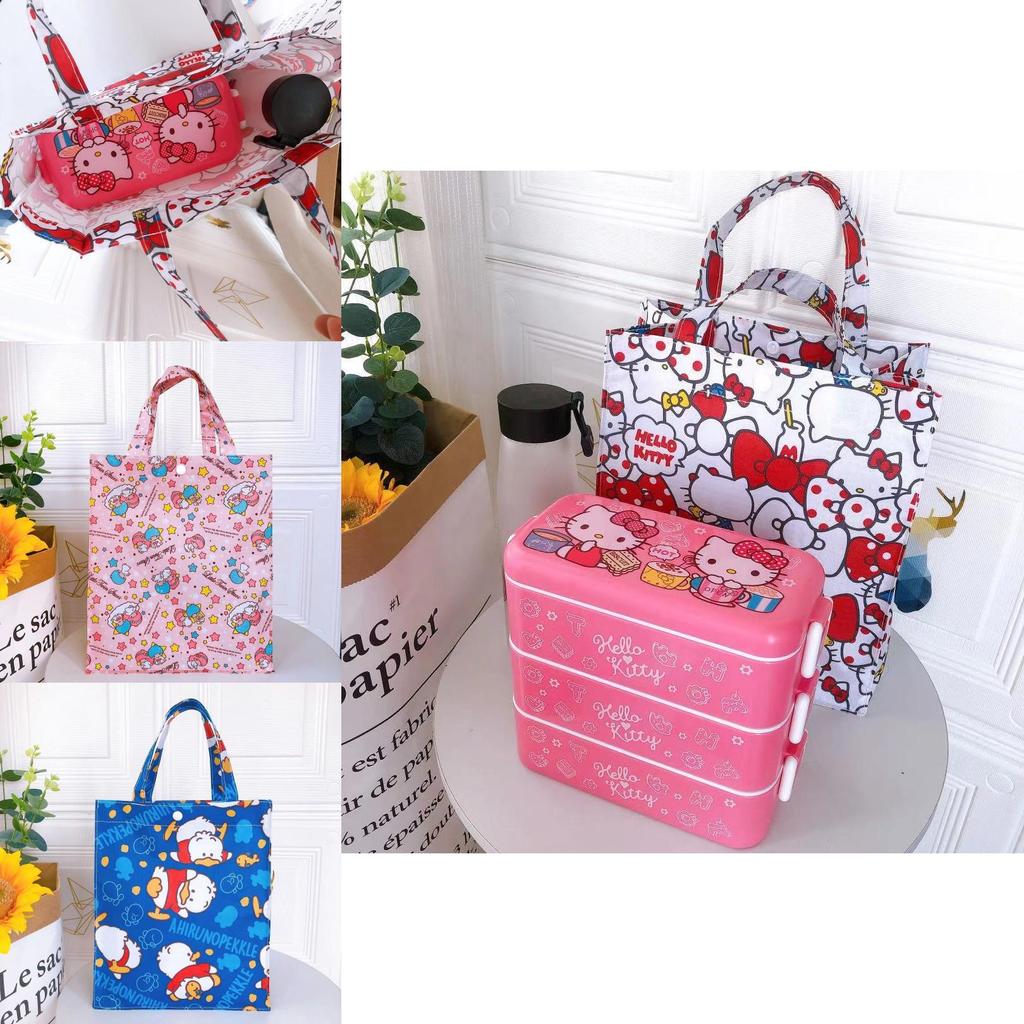 Shin Chan Cartoon Lunch Bag With Multipurpose Storage For Kids And Teens