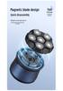Comington Six-Blade Magnetic Headless Shaver & Multi-functional Hair Clipper for Men