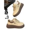 Shoes Platform White Shoes Women's Ins Tide 2025 Spring Lightweight Versatile Biscuit Shoes Women's Shoes Niche Casual Board Shoes