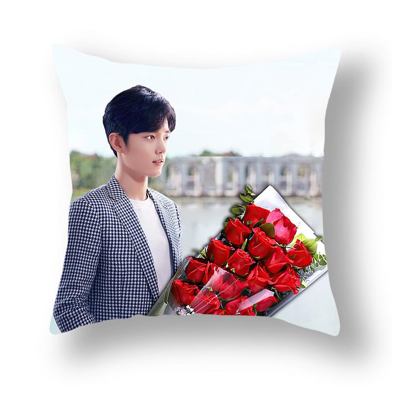 Promi-Druck Kissenbezug Werbung Sofa Nachttisch Kissenbezug Kissenbezug