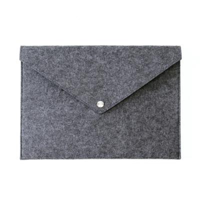 Felt Tablet Sleeve Bag Large Capacity Layered Storage Soft Inner Graphic Drawing Tablet Carrying Case for Travelling