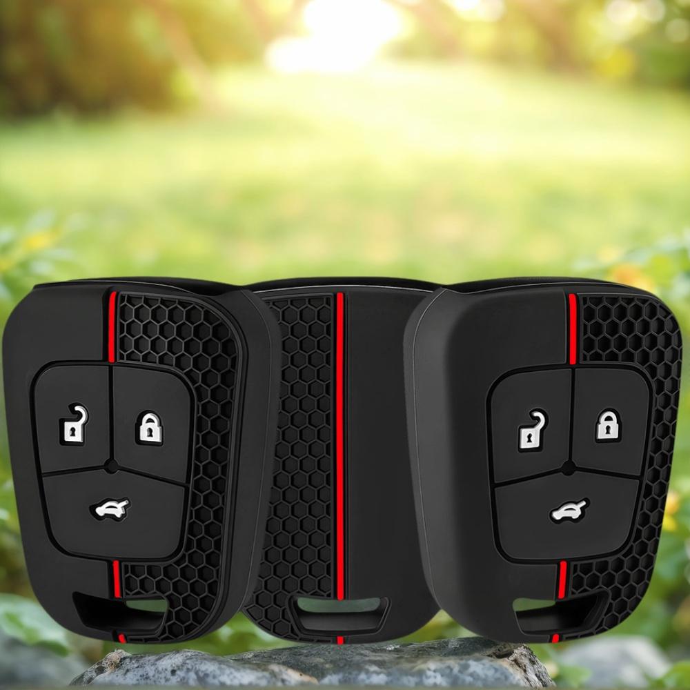 Silicone Car key cover case For Chevrolet AVEO Cruze For Vauxhall Opel Astra J Insignia Corsa D E Meriva