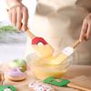Christmas Series Cake Cream Spatula Wooden Handle Silicone Pastry Scraper Non-Stick Butter Batter Mixer Kitchen Baking Tools