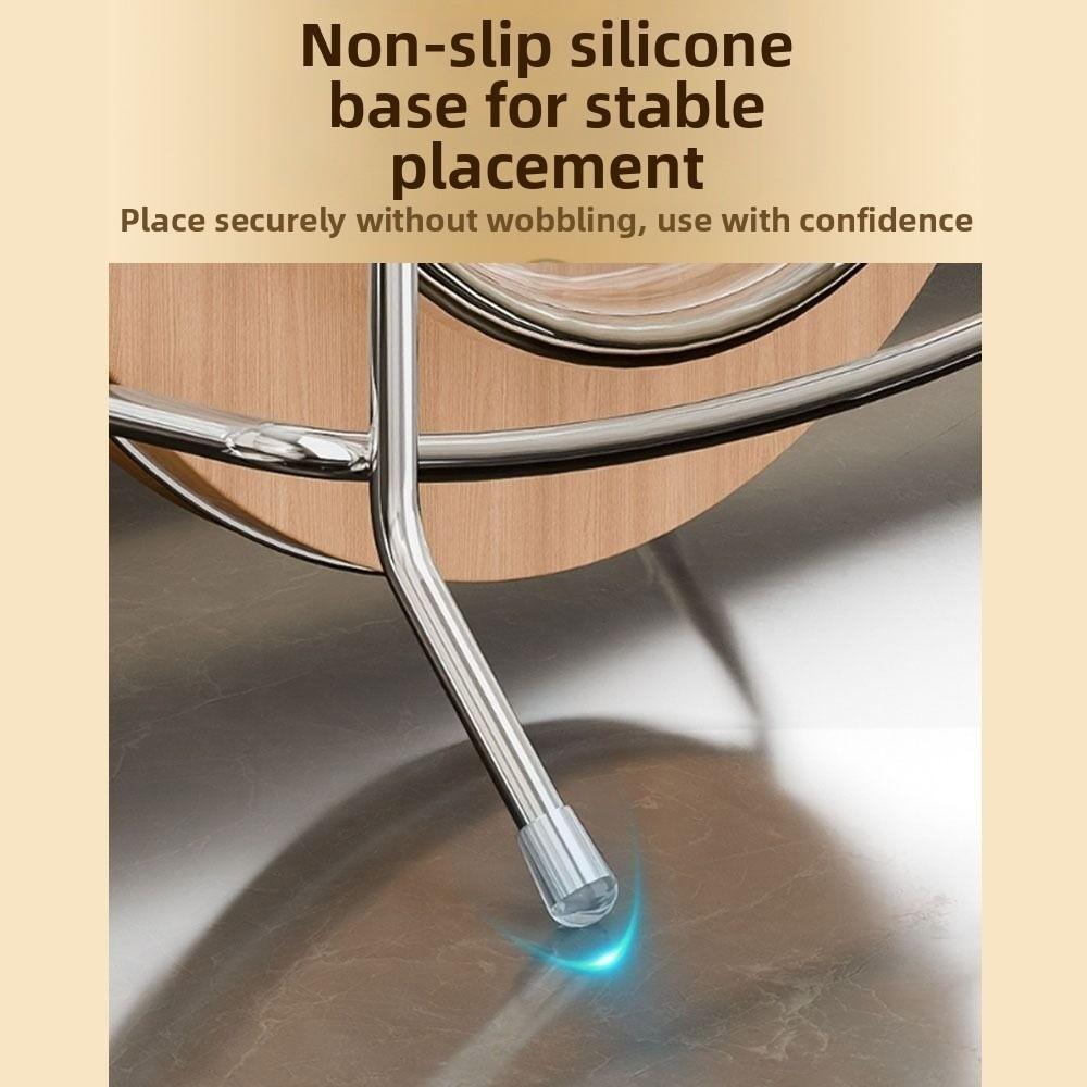 Thickening Pot Lid Stand Stainless Steel Pan Cover Shelf Useful Cutting Board Holder
