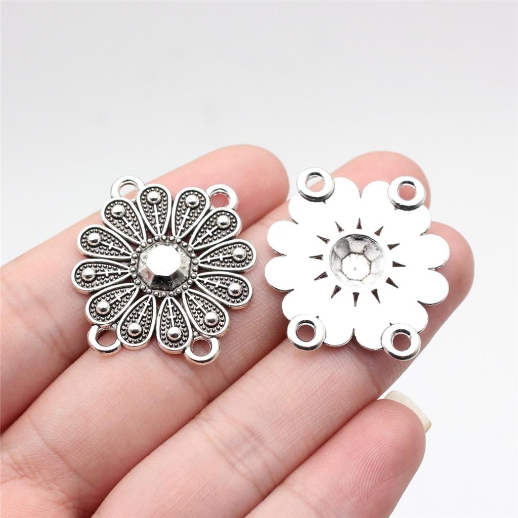 Accessories Parts Four-Hole Necklace Connector Wedding Jewelry Findings TA023