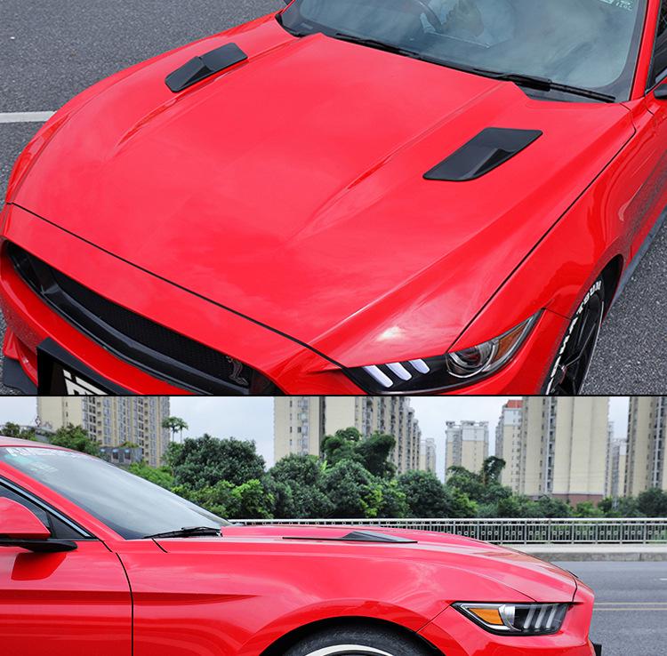 15-17 Ford Mustang Custom Hood Decoration Panel