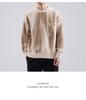 Men's Retro Tie-Dye Crew Neck Sweater - Autumn/Winter Cool Streetwear Trendy Loose Knitwear