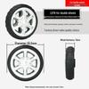 Universal Wheel Replacement for Luggage Suitcase: Leather Caster Rubber Roller Rim Repair Accessories