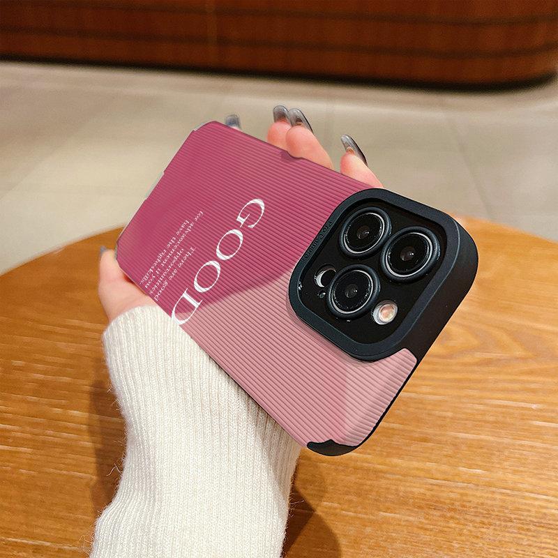 Vertical Leather Shell Colored Painting Printed Patterned Shockproof Soft Silicone Case with Camera Lens Full Protection for IPhone Samsung